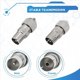 thumbnail image 5 of 10pcs (5 x Male, 5 x Female)TV Aerial Coaxial Cable Connectors Adaptor, 5 of 5