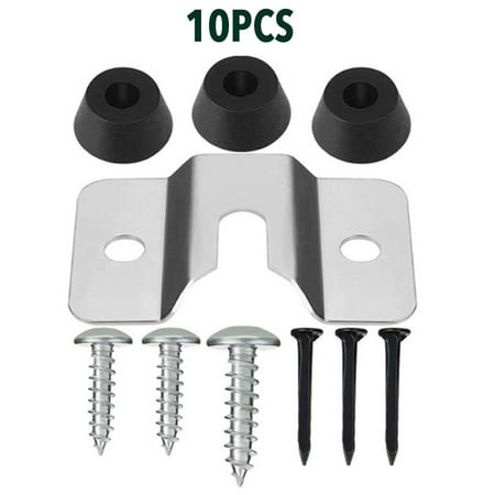 

10Pcs Dartboard mounting Bracket Kit Wall Hanging Portable Dart Board Set with 3 Pads
