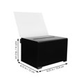 thumbnail image 5 of LEEYNEERVoting Box with Lock Donation Box for Fundraising Suggestion Box Ballot Comment Box, 5 of 5