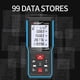thumbnail image 4 of Laser Rangefinder Rechargeable High Precision 50M Laser Distance Meter Tape Measure Electronic Level Range Finder Tester, 4 of 4