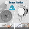 thumbnail image 3 of Vacuum Suction Cup Hook, Suction Cup Hook for Bathroom, Toilet, Kitchen, Suction Cup Wall Hook, Powerful Towel Hook, Stainless Steel Shower Hook (2), 3 of 5
