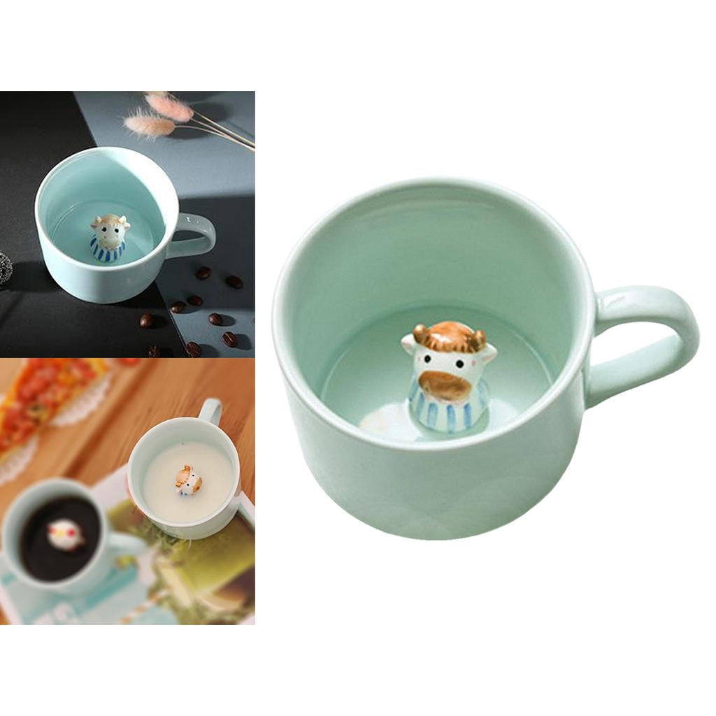 Children Ceramic 3PCS Tableware Set Customs Animal Design Coffee Mug Set  Cute Porcelain Tea Cup Set with Saucers - China Porcelain Mug and Water Mug  price