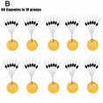 thumbnail image 1 of MesaSe Fishing Bobber Stopper Float Line Olive Shape Space Stopper Bean Nice W8K4, 1 of 9