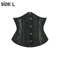 thumbnail image 2 of Corsés de entrenamiento de cintura para mujer, huesos de plástico, silueta de reloj de arena, moldeador de cuerpo, cintura de encaje, 2 of 6
