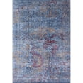 thumbnail image 1 of Ahgly Company Tapis d'Intérieur Rectangle Mid-Century Moderne Pourpre Zone Orientale, 5' x 7', 1 of 6