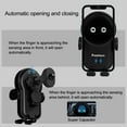 thumbnail image 7 of Wireless Car Charger Holder, Automatic Clamping Car Holder, Air Vent Dashboard Windshield Car Mount for iPhone 14/14 Pro/13/13 Pro/12 pro/12/11/X/8, Samsung S20/S10/S9/S8/Note10/Note9,etc. (Black), 7 of 7