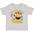thumbnail image 3 of Inktastic Little Monkey 3rd Birthday Boy Boys Toddler T-Shirt, 3 of 5