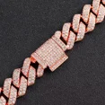 thumbnail image 4 of AIXZETHY Cuban Link Chain Mens Iced Out Miami Cuban Necklace Gold/Silver/Rose Gold Bling Diamond Hip Hop Jewelry for Women, 4 of 5