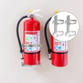 thumbnail image 2 of 2 Pcs Supports pour Extincteurs en Fer Robuste Supports Muraux 2kg, 2 of 8