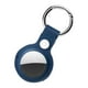 thumbnail image 2 of Llavero Protector de Cuero para Apple AirTags - Dispositivo Localizador Azul Genérica Llavero de Cuero Sintético, 2 of 3