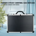 thumbnail image 2 of Large Makeup Case Portable Mobile Barber Station Hair Stylist Case Barber Stylist Suitcase Barber Tool Carrying Case Organizer with Code Lock Integrated Design, 2 of 13