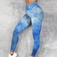 thumbnail image 4 of Ahdbta Women's Workout Yoga Leggings High Waisted Tummy Control Skinny Leggings Fashion Printed Full Length Pants, 4 of 4
