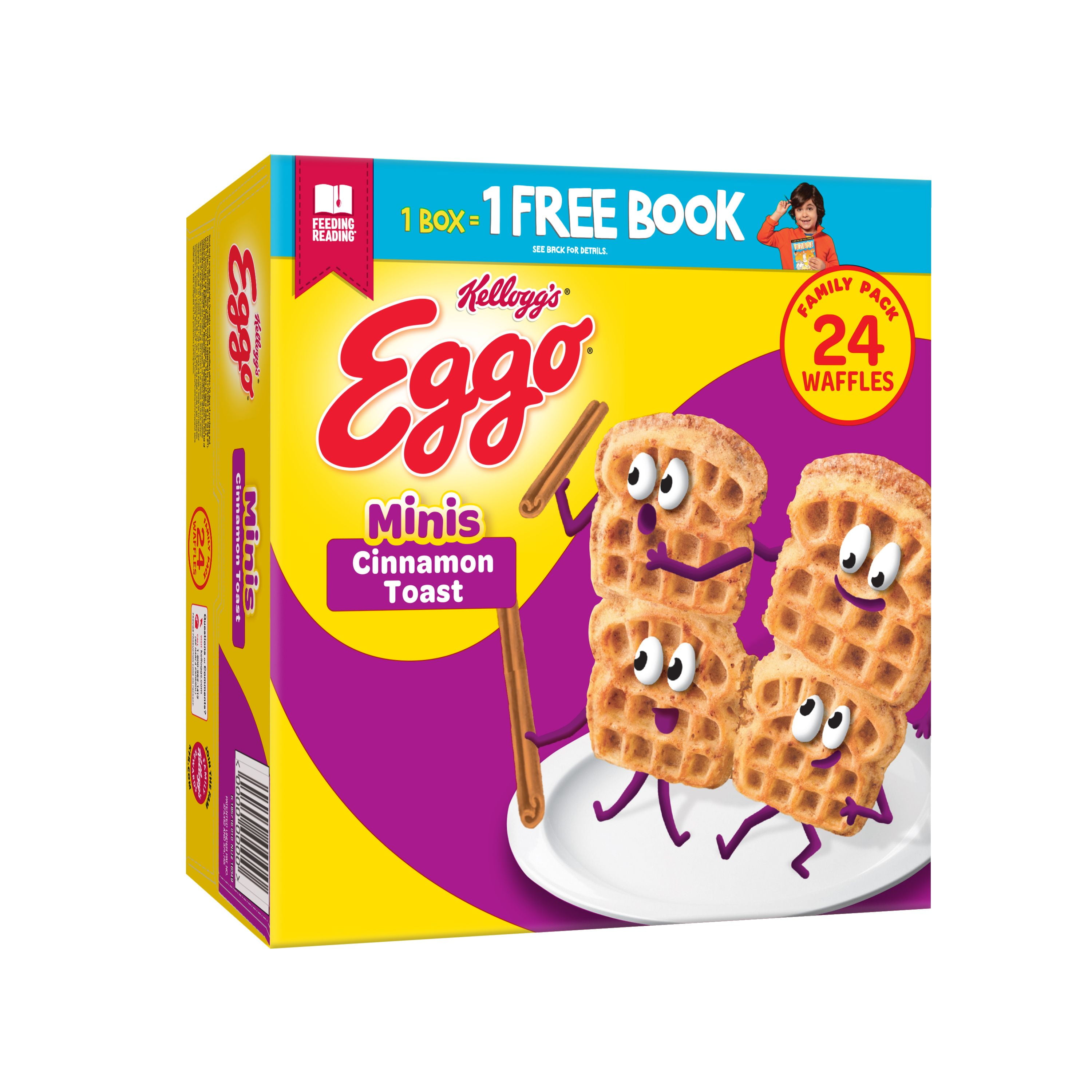 Eggo Frozen Mini Waffles, Cinnamon Toast, 25.8 Oz, Box, Frozen Walmart Inventory Checker
