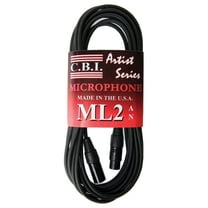 Fat Boy FB-ML2-25 Artist Series CBI USA Balanced 25Ft XLR Microphone Cable