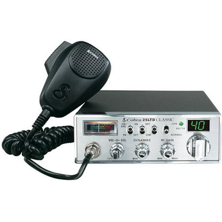 Cobra 25 LTD CB Radio, 40 channel, 4 Watt