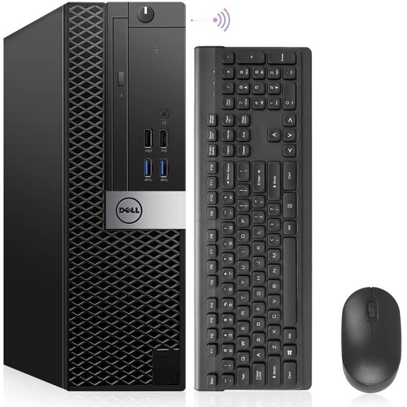 Restored Dell OPTIPLEX 7040 Desktop PC, Core i7-6700 Up to 4.0GHz, 32G RAM, 1TB SSD, HDMI, WiFi, Windows 11 Pro
