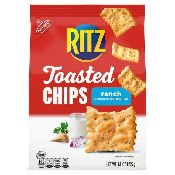 Ritz toasted chips ranch 6ct