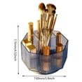 thumbnail image 3 of 360 Rotation Acrylique Porte-Brosse Cosmétique Vitrine (Bleu), 3 of 7