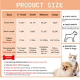 thumbnail image 4 of Paquete de 4 ropa para perros Ropa para mascotas Alfabeto colorido Camiseta fresca Vestido de verano para perros MFZFUKR xl, 4 of 6