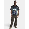 thumbnail image 2 of Invader Zim Men's and Big Men's Front Back Graphic Soccer Jersey with Short Sleeves, Sizes XS-3XL, 2 of 5