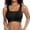 Black, variant on Miqool Seamless Bras for Women Comfort Padded Wireless Bralettes Soft Support Pullover T-Shirt Bra Full Coverage Everyday Bra Sleep Bra