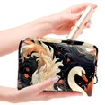 thumbnail image 4 of SwanPVC Cosmetic Makeup Bag with Zipper, Printed Design - Ideal Makeup Case, Small Pouch, Small Travel Toiletry Bag for Women - Makeup Storage Bag for Ladies and Girls - for Travel, 4 of 6