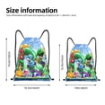 thumbnail image 2 of Zufioo Sac de Sport Imprimé Mario Sac de Gym à Ficelles Lavable en Machine Sac à Dos à Ficelles Robuste pour Hommes Femmes-Petit, 2 of 6