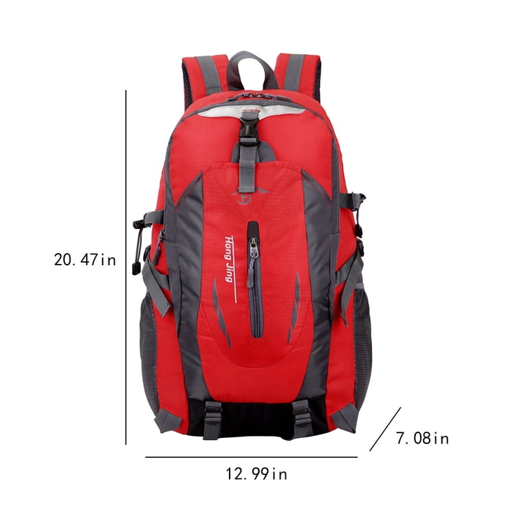 Nkmbld Basic Classic Solid Color Backpack Camping Hiking  display picture 3