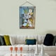 thumbnail image 5 of Panel decorativo de vitrales acrílicos para decoración de pared hecho a mano Magnolia, 5 of 8