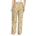 thumbnail image 3 of Picia Vintage Keys Womens Soft Woven Cotton Elastic Waistband Sleep Pajama Pant Lounge Sleep Pant With Pockets And Drawstring-X-Large, 3 of 9
