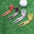 thumbnail image 5 of Golf Divot Repair Tool Pitch Groove Cleaner Golf Pitchfork Putting Vert Fork Golf Training Aids, 5 of 5