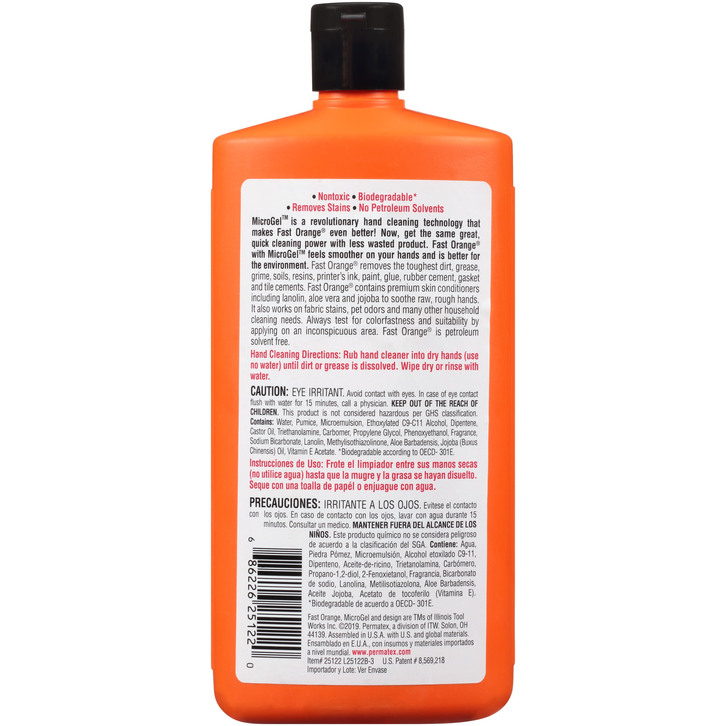 Fast Orange Xtreme Orange Scent Pumice Hand Cleaner 128 oz - Ace Hardware