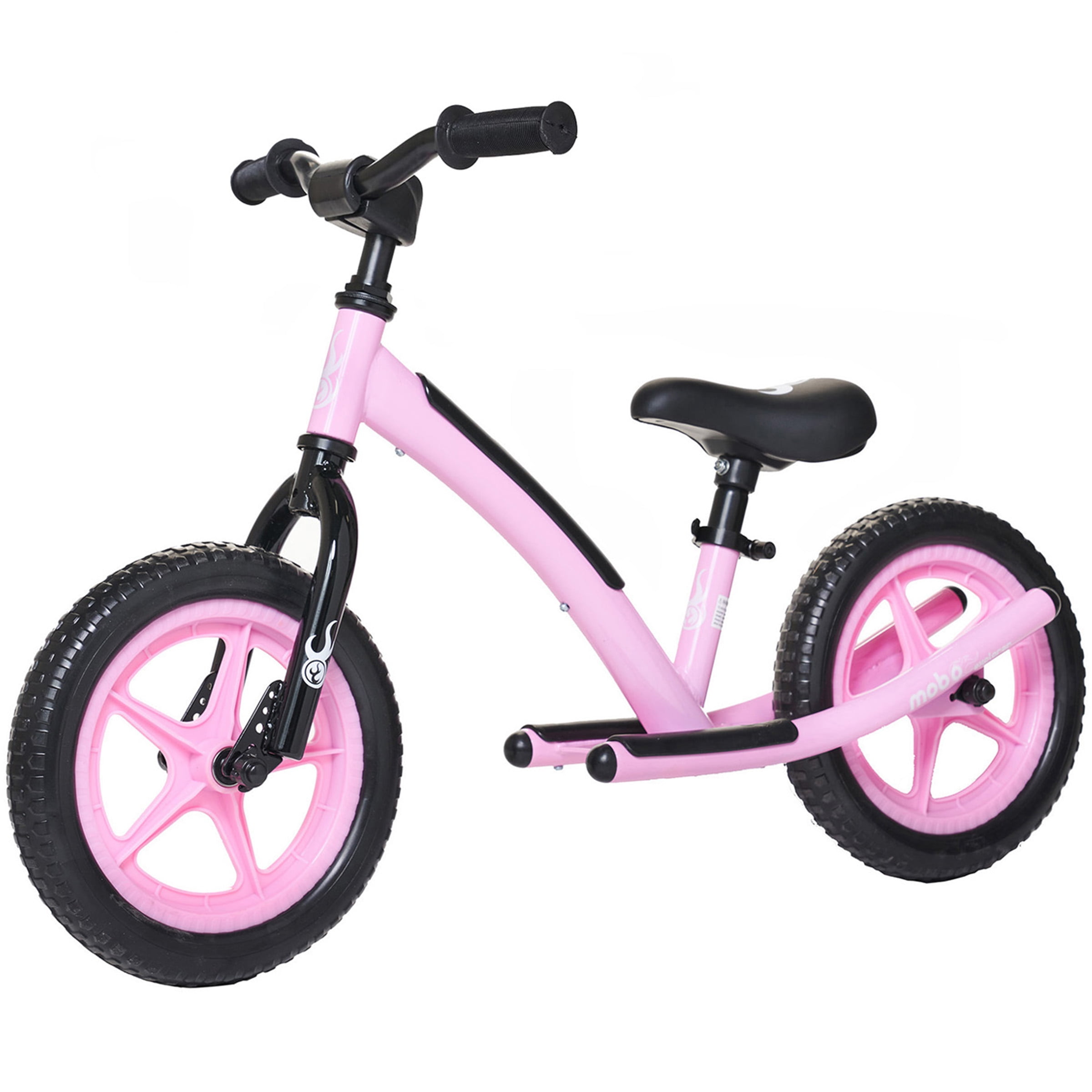 12 Inch Wheels No Pedal Bike Best Gift for Girls Boys Ages 2 Years to 6 Years Toddler Training Bike with Bluetooth Music & LED Adjustable Handlebar & Seat AODI Balance Bike for Kids 