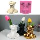 thumbnail image 2 of Unique Resin Molds Silicone Craft Moulds Human Face Vase Mould Pen Holder Molds Jewelry Storage Jar Mould Table Ornament, 2 of 4