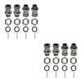 thumbnail image 4 of VONKY 4 Pcs Adaptateur de Moyeu de Roue 17mm Extension Conversion Gris Titane 31mm 2ensemble, 4 of 6