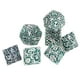 thumbnail image 3 of Polyhedral Dice Set, Metal Table Game Dice Electroplate 7pcs Soild For Teenager For Party ANGGREK Otros, 3 of 8