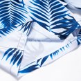 thumbnail image 4 of Men Swim Shorts Elastic Drawstring Mesh Lining Side Pocket Quick Dry Men's Bathing Suit for Party Beach Surfing White S, 4 of 6