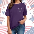 thumbnail image 6 of felwors Anniversary USA Shirt 1776 2026 Patriotic American Flag Shirt We The People 250 T-Shirt (Purple, L), 6 of 9