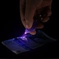 thumbnail image 2 of Amdohai 10Pcs Mini Portable UV LED Light Flashlight Keychain Ultra Bright Key Ring Light Torch Currency Passports Detector, 2 of 8