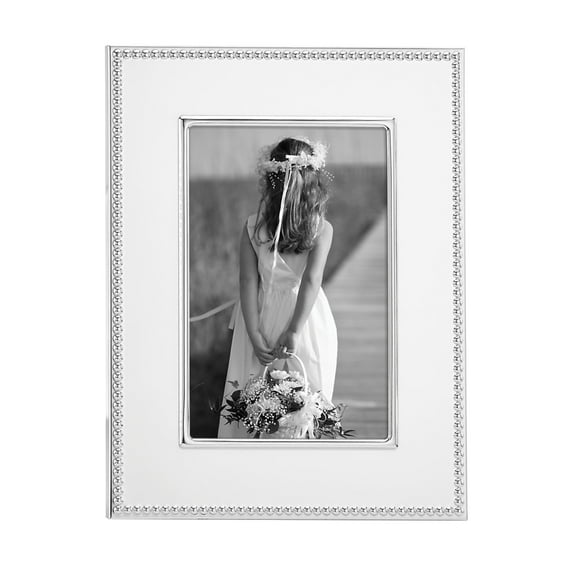 Lenox Reed And Barton Lyndon Silverplate Photo Frame, 4" X 6", Metallic