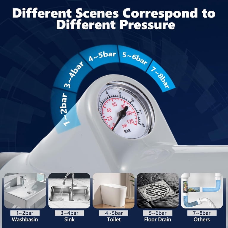 Unclog Toilet Plunger - Drain Clog Remover, High-Pressure Air Pump Plunger Drain Blaster With Real Time Barometer Drain Snake Sink Plunger Plumbing Tools Plungers For Bathroom T I.1477979449 Unclog Toilet Plunger - Drain Clog Remover, High-Pressure Air Pump Plunger Drain Blaster With Real Time Barometer Drain Snake Sink Plunger Plumbing Tools Plungers For Bathroom T I.1477979449