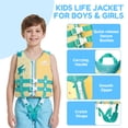 thumbnail image 5 of Gogokids Kids Swim Vest Life Jacket,Toddler Float Jacket with Dual Safety Straps for 2-9 Years Boys & Girls, 5 of 9