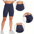 thumbnail image 5 of Womens Leggings Workout Out Leggings Fitness Sports Running Yoga Athletic Pants Shorts High Waist Biker Shorts High Waist Biker Shorts Summer Capri Gym Athletic Shorts for Women Safety Pants, 5 of 10
