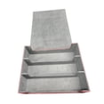 thumbnail image 1 of Caja de baraja de cartas coleccionables, organizador de tarjetas de juego, portatarjetas portátil, estuche para tarjetas de colección, tarjetas de rojo y gris, 1 of 8