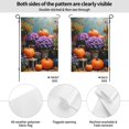 thumbnail image 2 of Autumn Pumpkin & Chrysanthemum Garden Flag Double Sided 12x18 Inch Fall Yard Decor Farmhouse Outdoor Patio Decoration Banner Thanksgiving Halloween Seasonal Welcome, 2 of 8