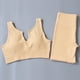 thumbnail image 4 of Conjunto de ropa deportiva NikouMX 2 piezas mujer cuello en U pantalones cortos deportivos, 4 of 6