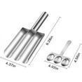 thumbnail image 2 of Stainless Steel Kitchen 3 Meatball Maker, 2024 Creative Meat Baller Scoop Tool, Spoon With Cutting, Diy Easy Meatball Making Mold Set,Home Cooking Tools, 2 of 8