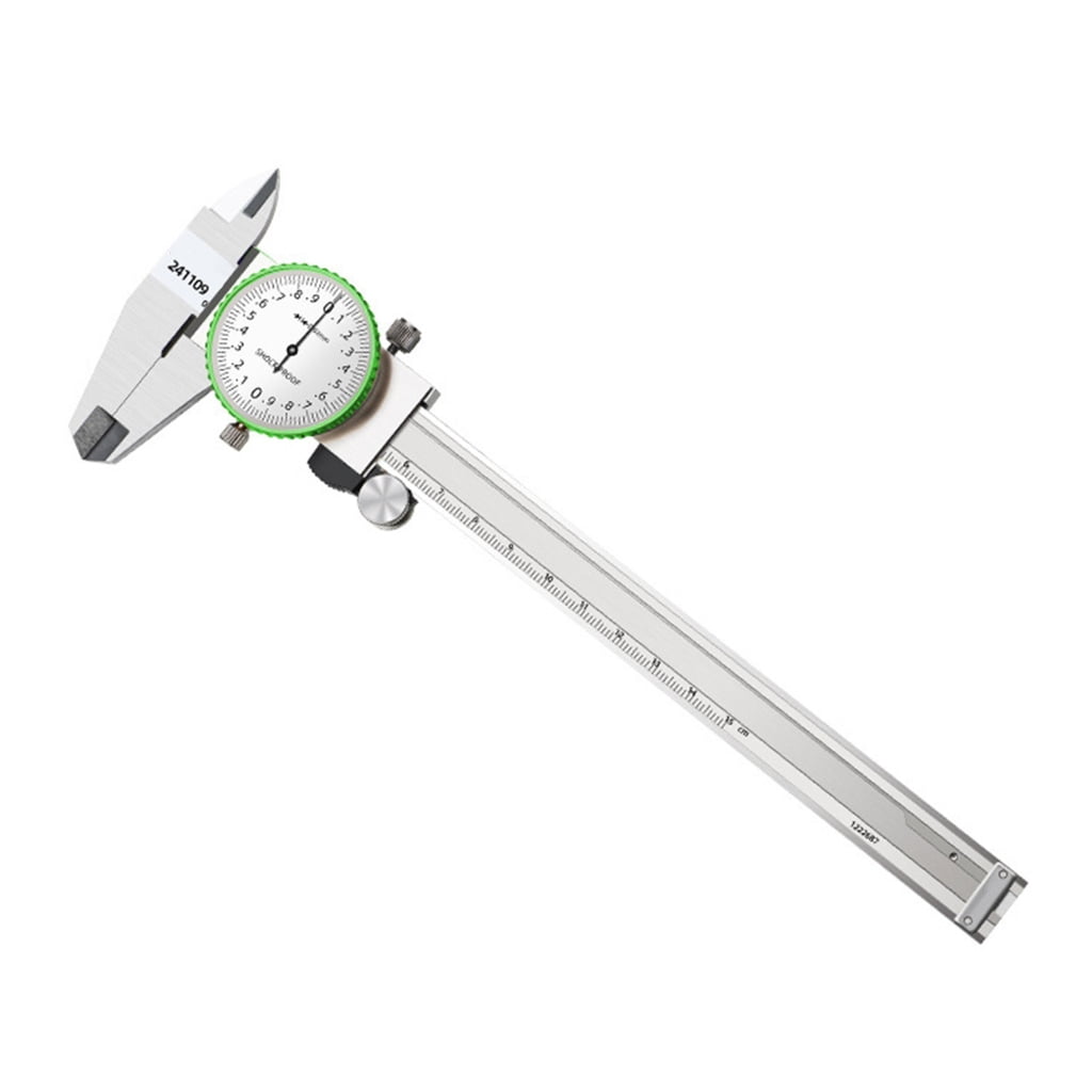 Zeiwohndc 0 to 150mm Professional Dialing Calipers Shockproof for Detailed Measurement Need