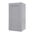 thumbnail image 3 of Sunny Wood Gsw1530-A Grayson 15" Wide X 30" High Single Door Wall Cabinet - Grey, 3 of 5