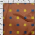 thumbnail image 2 of oneOone Silk Tabby Fabric Small Motif Ikat Print Fabric BTY 42 Inch Wide, 2 of 4